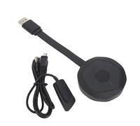 Wireless HDMI Display Dongle Adapter,for Laptop PC Smartphone to Streaming Video Audio to TV Projector,Horizontal Vertical Screen One Key Switch for Network Learning Entertainment