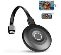 Wireless HDMI Dongle 4K Output, 2.4/5G WI-FI Wireless Airplay Adapter for TV, Dongle Support Miracast/DLNA/Airplay, Portable Receiver for Phone i-OS/Android/Windows/MacOS to HDTV/Monitor/Projector