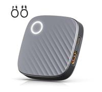 Wireless HDMI Dongle Adapter, 2026 Real 4K/5G Screen Video Mirror Stream, Airplay Display Adapter Dongle for tv, Support Miracast/Airplay/DLNA for Android/I*OS/Mac Book/Windows/Monitor/Projector 16"