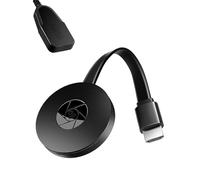 Wireless HDMI Dongle Display Adapter for TV - 4K Sender Chromecast Device with WiFi Screen Mirroring, Transmitter and Receiver, A-irPlay, M-iracast - Ch-rome Cast Plug & Play for Android iOS PC