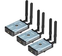 Wireless HDMI Transmitter and Receiver 1640FT Range, Expandable to 2 Receivers 1080P@60Hz Ultra HD HDMI Wireless Transmission Kit for DSLR, Laptop, Netflix, YouTube to TV/Projector, Zero Latency