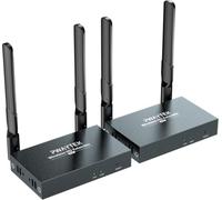 Wireless HDMI Transmitter and Receiver 4K,1640FT/500M Range,Plug and Play,Wireless HDMI Extender Supports 2.4/5GHz for Transmitting Video/Audio from Laptop,PC,Smartphone to HDTV/Projector