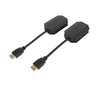 Wireless HDMI Transmitter and Receiver, 4K 2.4/5GHz WiFi Wireless Display Extender Kit Screen Mirroring Video Audio to Monitor, Projector, HDTV, Plug and Play