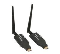 Wireless HDMI Transmitter and Receiver, 50M/ 165FT 5.8GHz Wireless HDMI Extender with 2 External Antenna, 1080P Video/Audio Transfer for Laptop, Tablet to Projector HDTV