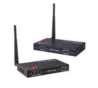 Wireless HDMI Transmitter and Receiver with HDMI Loop Out, 200m/656ft Wireless AV Extender Kit, 1080P@60Hz, Wired Mode Option, IR Control, Low Latency, Ideal for Home Theater & Projector