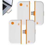 Wireless HDMI Transmitter-Plug & Play, Dual Connection Modes 1080P at 60Hz with 5G Stable Transfer up to 50m, for HD TVs Projectors Monitors (2pcs)