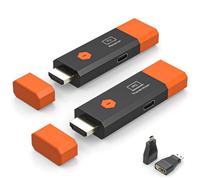 Wireless HDMI Transmitter & Receiver 4K120Hz - 4K Decoding, Dual Band 5.8G Transmission up to 150 m, up to 1 Receiver, LED Display, Plug & Play for Laptop/PC/PS5/Camera, 4K Adapter with EDID Emulation