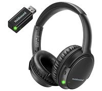 Wireless Headphones for TV Watching, BKM300 Wireless TV Headphones with Bluetooth USB Transmitter, Simple Operation, 165ft (50m) Wireless Range, No Static & No Delay