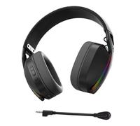 Marvo Scorpion HG9086W Gaming Headphones Tri-Mode Connection 2.4GHz Wireless BT 5.3 or Wired Stereo Sound RGB - PC Android MAC OS iOS PS4 PS5 and Switch Compatible 40mm Audio Drivers Omnidirectional Mic