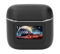 Wireless Headphones, Stable Display HIFI LED Display Listens Reduction of Rechargeable Noise for Sports (Black)