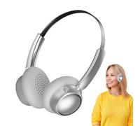 Wireless Headset for Music - Over The Ear Headset Noise Canceling | Audio Entertainment Earphones, Comfortable Retro Design for Women Men Adults Teens All-Day Use