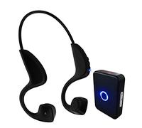 Wireless Bone Conduction Hearing Assist Impaired Headsets with Hearing Mic Sound Transmitter -Wireless TV Listening Headphones Earphones for Seniors & Elderly with Hearing Loss