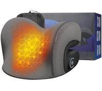 Wireless Heated Neck Stretcher for Pain Relief, Portable Cordless Neck Shoulder Cervical Traction Device with Graphene Heating Pad No Smell Magnetic Therapy Case Relaxer for TMJ Migraine Spine Alignme