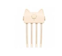 Wireless Heated Root Volumizing Clip, Portable Electric Root Lifter Comb, Rechargeable Volumizing Hair Clip for Long Lasting Fluffy Crown Hairstyle, Travel Friendly Styling Accessory (Beige)