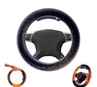 Wireless Heated Steering Wheel Cover - Rechargeable Warmer with Adjustable Temperature, Fast Heating for Winter Driving, Universal Fit