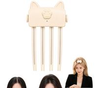 Wireless Heated Volumizing Root Lift Clip,Cordless Rechargeable Root Lifter Hair Clips with 2 Heat Settings,Portable Flat Fine Hair Styling Tool for Home Work Travel