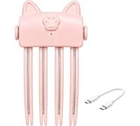 Wireless Heated Volumizing Root Lift Clip for Bangs, Root Booster Clips with 2 Heat Settings, USB Rechargeable, Portable Travel Hair Styling Tool for Flat Fine Hair