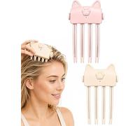 Wireless Heated Volumizing Root Lift Clip, Portable Travel Hair Styling Tool,Root Booster Clips with 2 Heat Settings,for Flat Fine Hair- Type-C Charging，2PCS