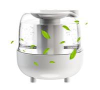 Wireless Humidifier - Battery Operated, Rechargeable With Auto Shut Off | Cordless Top Fill 4L Quiet Cool Mist Air for Bedroom, Home, Baby Nursery, Workplace