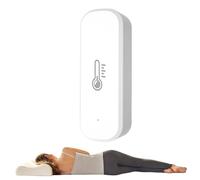 Wireless Humidity Sensor - Precise Remote Indoor Temperature Monitor, Climate Sensor For Hotel Restaurant Apartment | Bedroom Bathroom Kitchen, Environment Monitoring Device, Hygrometer