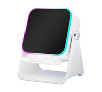 Wireless Induction Speaker, Audio Station with Light - Mobile Phone Stand with Speaker 10W | for Home, Office, Travel, Birthday Men