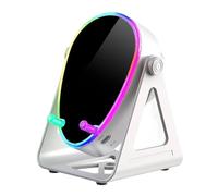 Wireless Induction Speaker, Portable Lightweight Design, 2000mah, Stereo Sound System, Bluẹtooth Speaker With Phone Stand, Rechargeable Colorful Light, Ideal For Live Streaming & Music