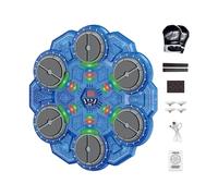 Wireless Interactive Wall Mounted Target with Intelligent Music Boxing Machine for Teens, Teenagers and Adults, Electronic Rhythm Trainer for Gym and Home Office, Fitness Toy