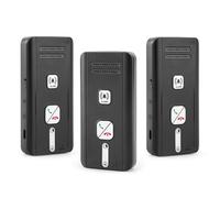 Wireless Intercom Systems for Home, 2 Way Magnetic Radio Full Duplex Communication Interphone Auto Answer Direct Talk Broadcasting 500m Range for Home Hospital Office Classroom (3 Pack)