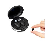 Wireless Invisible Bluetooth Earbuds Small Hidden Earphones Ultra-Compact Mini Ear Buds Semi In Ear Blue Tooth Lightweight Small Headphones for iPhone Android Office Work Sleep Workout Music Podcasts