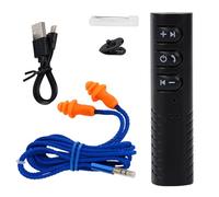 Wireless Jobsite Earuds - Music Pods, Call Device | Sweatproof Rechargeable Headphones, Safety Ear Tips Plus Compact Sound Tool for Running, Gym Exercise, Home Office Call Sir