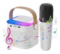 Wireless Karaoke Machine | Wireless Speaker with Microphone,Subwoofer Speaker, Family Singing Machine for Kids and Adults