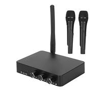 Wireless karaoke system, professional dynamic intelligent terminal handheld microphone system Low Noise K2 for meetings