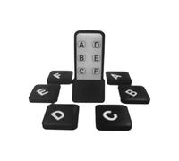 Wireless Key Tracker - Up To 90DB Locator With 6 Receivers, Transmitter 131FT Range, Portable Item Finding Device | For Phone Wallet Tote Bag Purse Daily Travel Use Item Locator, Sound Tracker, Key