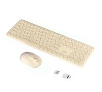 Wireless Keyboard and Mouse 2.4GHz Aesthetic Quiet Wireless Keyboard and Mouse 110 Keys Full Size Ultra Thin Keyboard for Laptop Computer PC Laptop