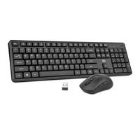 Wireless Keyboard and Mouse,Rii RK209 2.4G Full-Sized Quiet Wireless Ergonomic Keyboard,Quiet Typing and Clicking,Adjustable 5000 DPI Mouse for PC, for Windows,Mac