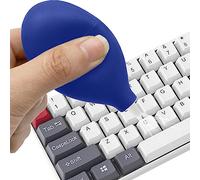 Wireless Keyboard Duster - Portable Air Duster | Accurate Decontamination Oval Portable PC Cleaner Dirty Resistant Strong Wind for Tablet TV