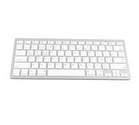Wireless Keyboard Mini 78 Keys Ultra Thin Portable White Gaming Computer Keyboards Android OS X IOS Light Weight Travel Business Library Coffee Shop ABS (Portuguese)