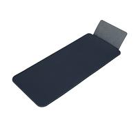 Wireless Keyboard Protective Case Durable Shock Resistant Portable Lightweight PU Leather Case for Magic Keyboard 2 30x14x1cm for Computer Accessories (Dark Blue)