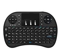 Wireless Keyboard With TouchPad 2.4GHz Rii I8+ Compatible With Android TV Box PC Laptop TV HTPC(Arabic Keyboard)