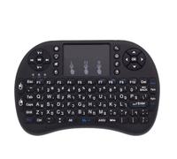 Wireless Keyboard With TouchPad 2.4GHz Rii I8+ Compatible With Android TV Box PC Laptop TV HTPC(Hebrew Keyboard)