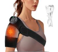 Wireless Knee Massager | Soothing Rechargeable Equipment - Knee Shoulder Massaging Machine | for Women Adults Elderly Sedentary People Long Drive Watching TV Post Workout