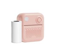 Wireless Label Maker - Bluetoothh Minii Thermal Printer with 1 Roll Paper | Rechargeable Desktop Labeler for Home, Kitchen, School, Office, and Travel Organization, Compact and Easy to Use