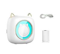 Wireless Label Printer - Rechargeable USB Pocket Printer for Stickers, Notes, Photos | Compact Labeler for Mobile Use, Sticky Note Printer, Efficient Design, Lightweight and