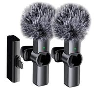 Wireless lapel system, UHF wireless lavalier microphone, wireless clip microphone, lapel microphone with noise reduction chip, ultra-low delay portable microphone for pod