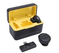 Wireless Lavalier Microphone, 32.81ft Range, Mini Microphone with Noise Cancellation, 8Hrs Battery Life Lapel Bluetooth Mic, USB C Wireless Lapel Mic for Video Recording