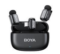 Wireless Lavalier Microphone for iPhone15/16 Android USB-C Plug, content creator