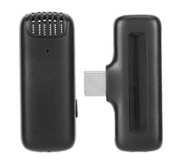 Wireless Lavalier Microphone, Noise Cancelling Lapel Microphone for Video Recording Interview Vlog, Professional Cordless Omnidirectional Lavalier Mic with Rechargeable Case