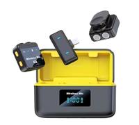 Wireless Lavalier Microphone Noise Reduction Audio Video Recording Microphone For Live Broadcast With Charging Box,FOR TYPE-C