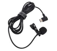 Wireless Lavalier Microphone, Professional Lapel Clip on Mic, USB Type C Lavalier Lapel Microphones, Clip on Lapel Mic for Video Recording, Vlog, Podcast