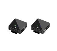 Wireless Lavalier Microphone System Launcher Receiver Clip Collar Lapel Mic For Live Broadcast Camera Phones(2pcs)